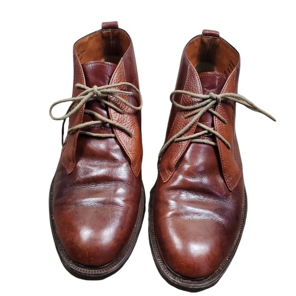 Stacy Adams Brown Leather Chukka Boots main image 7